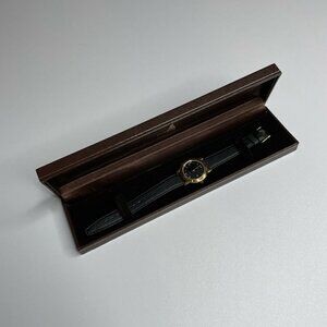 Vintage Colibri Wrist Watch Leather